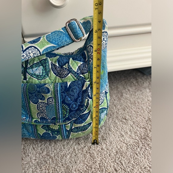 Vera Bradley Clare Crossbody‎ Bag in Doodle Daisy - Picture 8 of 14
